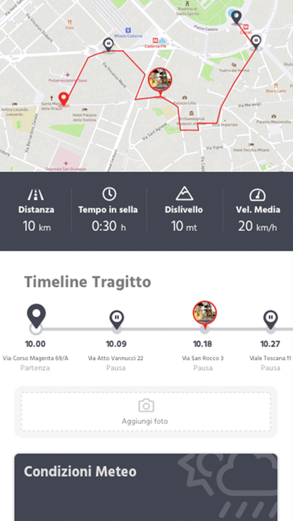 MOTO.APP Traccia i tuoi percorsi in moto